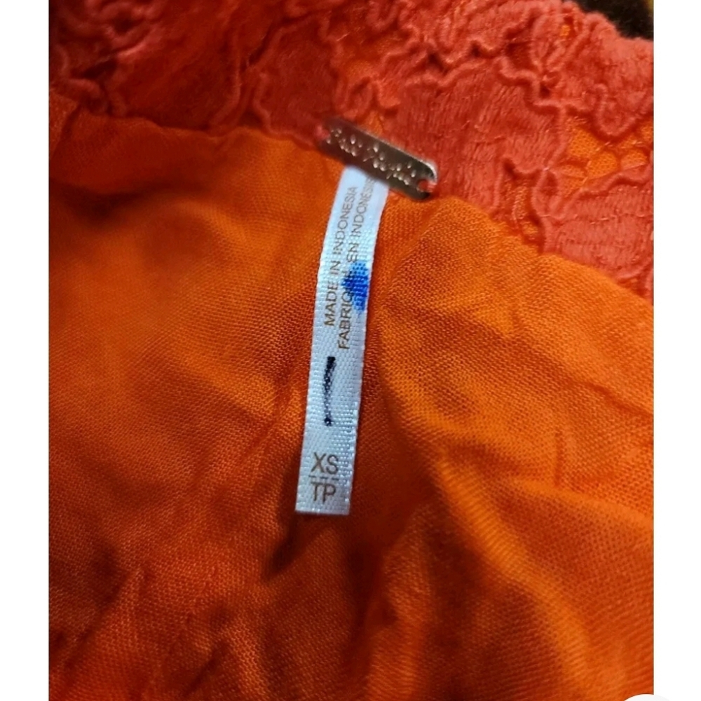 Free People Wild Laces Pull-On Crop Flare Pants Size Xs - Picture 6 of 7